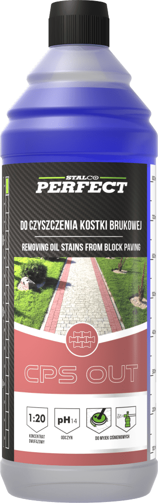 STALCO koncentrat do czyszczenia kostki brukowej