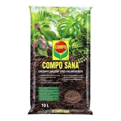 COMPO SANA Podłoże do roślin zielonych i palm 10 l 1143118099
