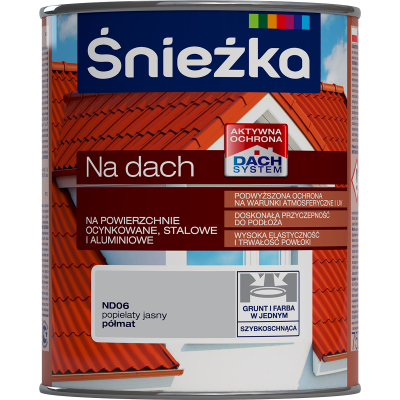 ŚNIEŻKA RADACH brąz czekoladowy RAL8017 10L
