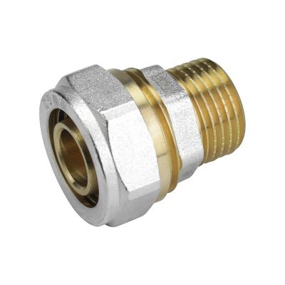 Złączka skręcana PEX 20 x 1/2'' gwint zewnętrzny Tycner