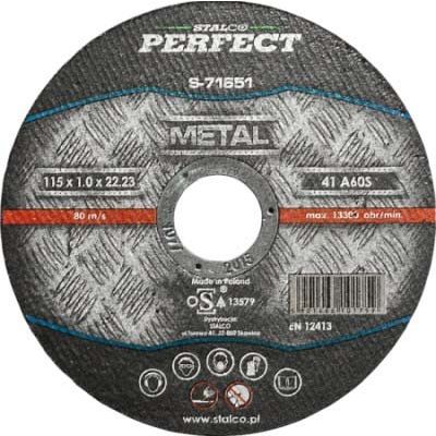 Tarcza metalowa 180*3,2 Stalco wypukła Perfect S-71679