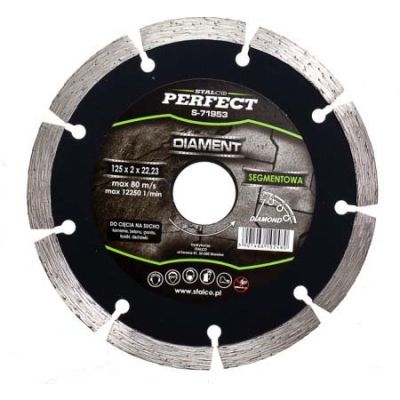 Tarcza diamentowa Stalco 115 mm segment "Perfect" S-71951