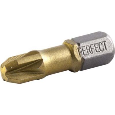 Końcówka PZ 1x25 titanium do wkrętów Perfect S-66311 Stalco