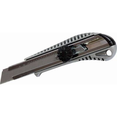 Nóż metalowy 18 mm blokada automatyczna Stalco