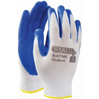 Rękawice poliestrowe S-latex B 7" Stalco