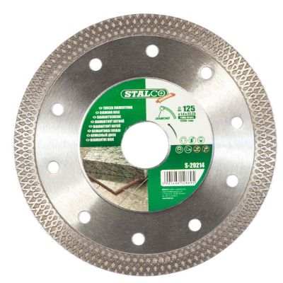 Tarcza diamentowa 125 mm x 1,4 mm ceramic Premium S-29214 Stalco