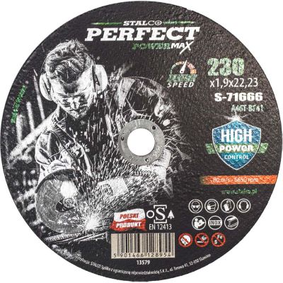 Tarcza metal/pł. 230 x 1,9 PERFECT POWERMAX S-71666 Stalco