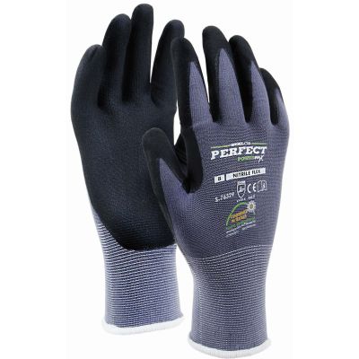 Rękawice nylonowe S-Nitrile Flex 8 Stalco