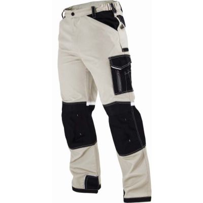 Spodnie robocze do pasa piaskowe Summer line Stalco