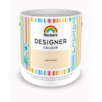 Farba Beckers designer colour sunflower 2,5 L Beckers