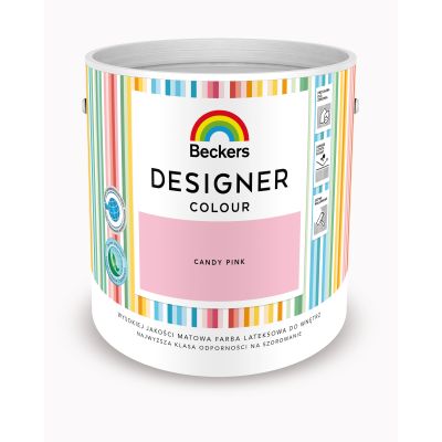Farba Beckers designer colour Cand. pink 2,5 L Beckers