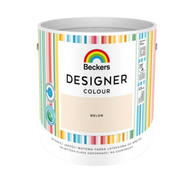 Farba Beckers designer colour melon 2,5 L Beckers