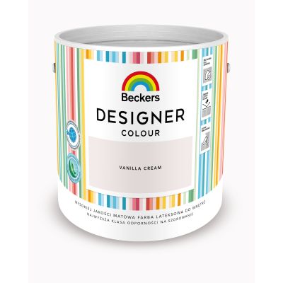 Farba Beckers designer colour vanil. crem 2,5 L Beckers