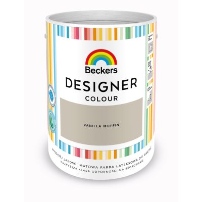 Farba Beckers designer colour vanilia muff 5 L Beckers