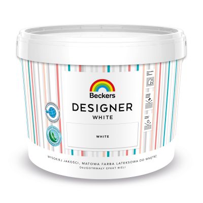 Farba Beckers Designer Colour White 10 L Dekoral