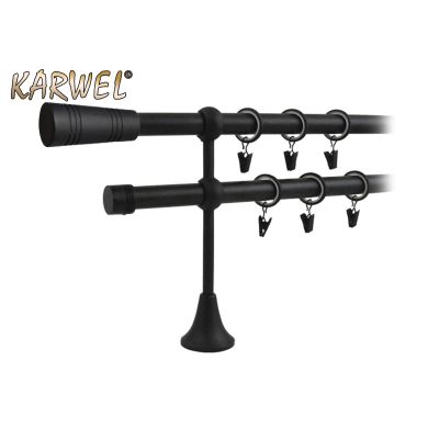 KARNISZ KARWEL VICTORIA FI19  PODW. 2,0  CZARNY TUB (folia)