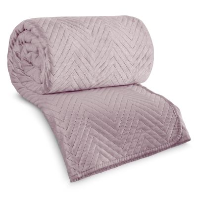 Narzuta welurowa D91/N/LUIZ9/PUDE 170 x 210 puder Eurofirany