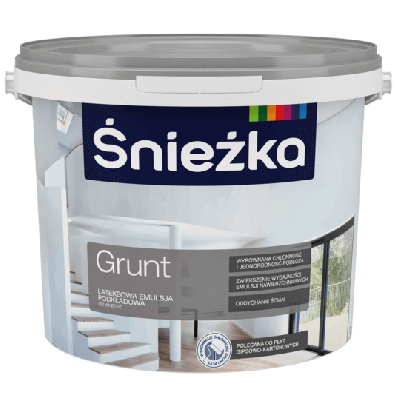 Grunt emulsja podkładowa Śnieżka 3 L do wnętrz