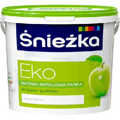 FARBA EMULSJA Snieżka EKO biały  5L.