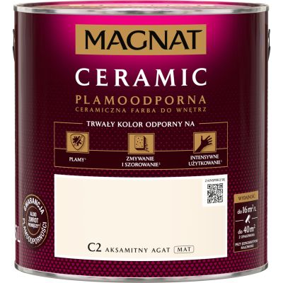 FARBA CERAMICZNA MAGNAT  Ceramic AKSAMITNY AGAT C2 2,5L