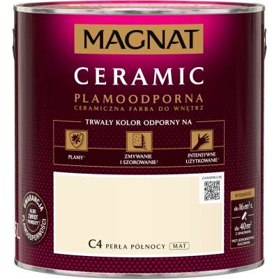 FARBA CERAMICZNA MAGNAT Magnat Ceramic PERŁA PÓŁNOCY C4  2,5L