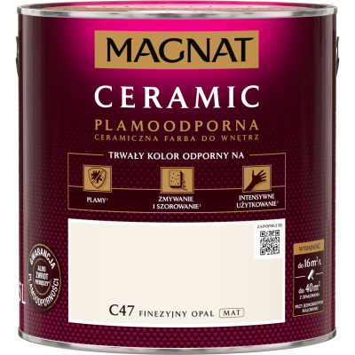 FARBA CERAMICZNA MAGNAT Ceramic FINEZYJNY OPAL C47 2,5L