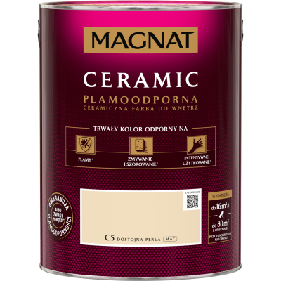 FARBA CERAMICZNA MAGNAT  Ceramic DOSTOJNA PERLAC5 5L
