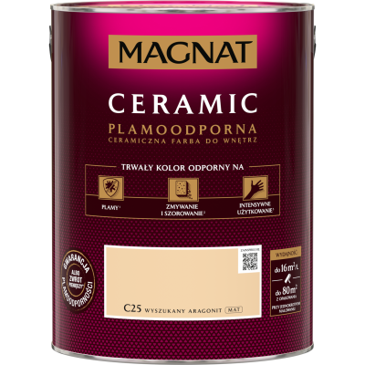 FARBA CERAMICZNA MAGNAT Ceramic WYSZUKANY ARAGONIT C25 5L