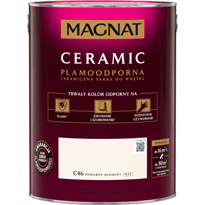 FARBA CERAMICZNA MAGNAT Ceramic POWABNY DIAMENT C46 5L