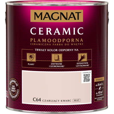FARBA CERAMICZNA MAGNAT Ceramic CZARUJĄCY KWARC C64 2,5L