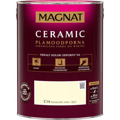 FARBA CERAMICZNA MAGNAT Ceramic PASTELOWY OPAL C14 5L