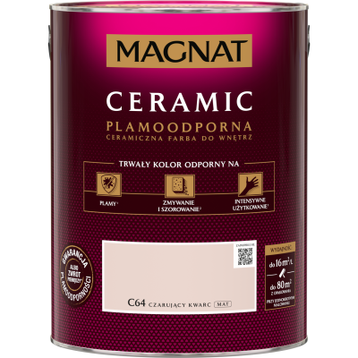 FARBA CERAMICZNA MAGNAT  Ceramic CZARUJĄCY KWARC C64 5L