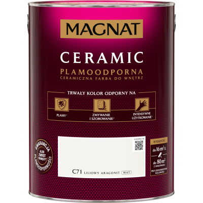 FARBA CERAMICZNA Magnat Ceramic LILIOWY ARAGONIT C71 5L