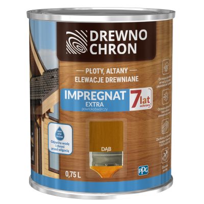 DREWNOCHRON IMPREGNAT EXTRA POWŁOKOTWÓRCZY ZIELONY 4,5L
