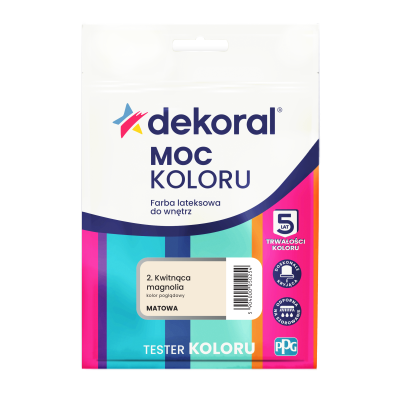 FARBA DEKORAL TESTER CLEAN&COLOR  KWITNĄCA MAGNOLIA  0,04l