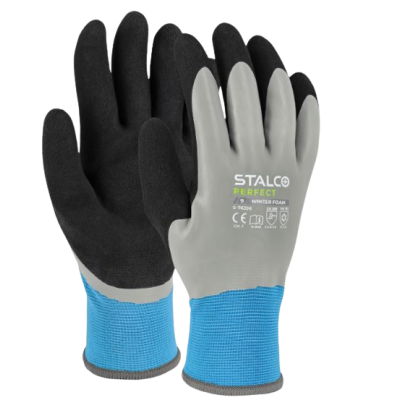 Rękawice poliestrowe zimowe Winter Foam 10 Stalco