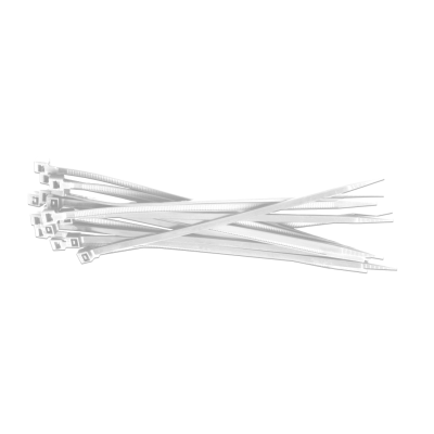 Opaski nylonowe białe 2,5 x 80 Stalco