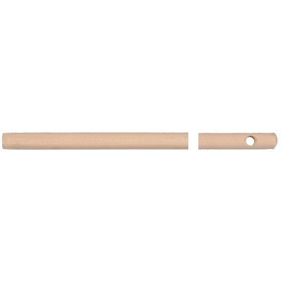 Trzon kij drewniany 130 cm KAEM z otworem śr. 23,5 mm