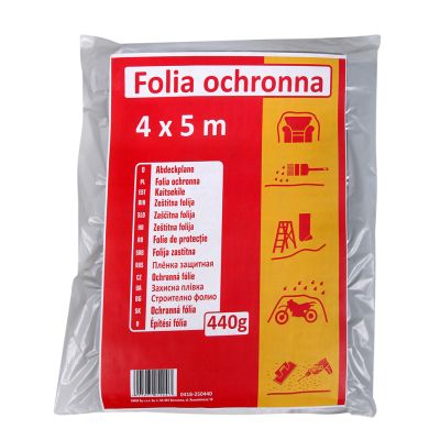 Folia malarska 4 m*5 m gruba 25 my Kaem