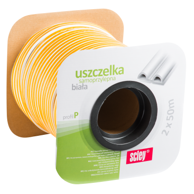 Uszczelka 2x50 m P brązowa rozmiar 9x2-5 mm 50 mb Kaem
