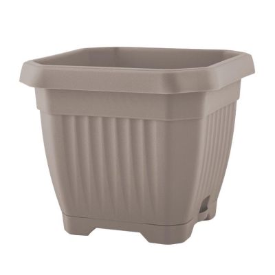 Doniczka Octagon z/p 40x40 25151 mokka Domex