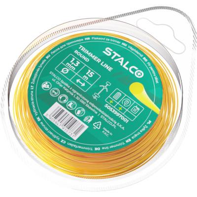 Żyłka tnąca okrągła Round 1,3 mm x 15 m Stalco