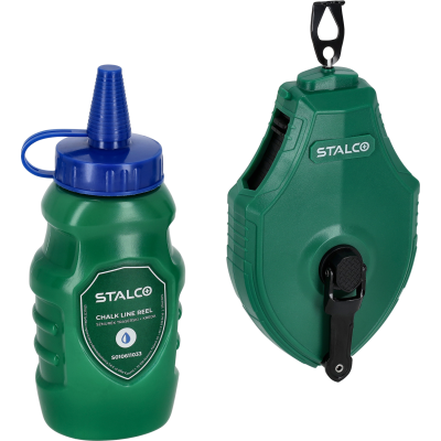 Sznurek traserski 30 m + kreda 120 g Stalco