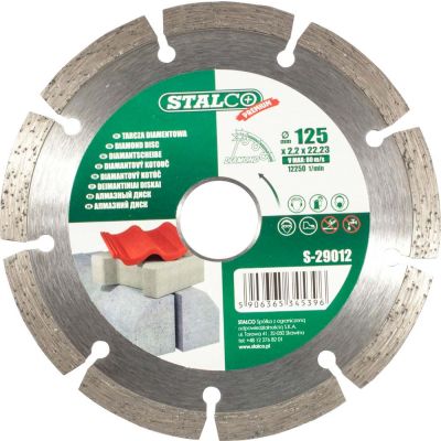 Tarcza diamentowa Stalco 115 mm sucho "Premium" S-29011