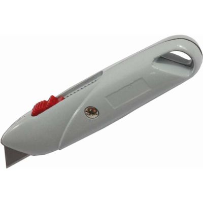 Nóż z ostrzem trapezowym metal. Stalco S-17542