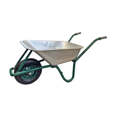 Taczka tłoczona ocynkowana 100L - 140x62x67 - 4,00/8 - 400 mm  VIMAR