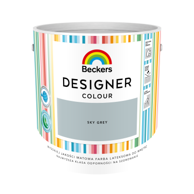 Farba Beckers Designer Colour Sky Grey 2,5 L