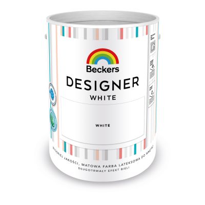 Farba Beckers Designer Colour white 5 L