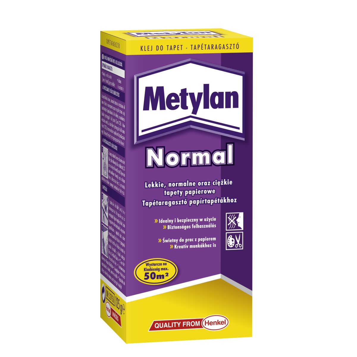 Klej do tapet Metylan normal 125 6 polami Walas