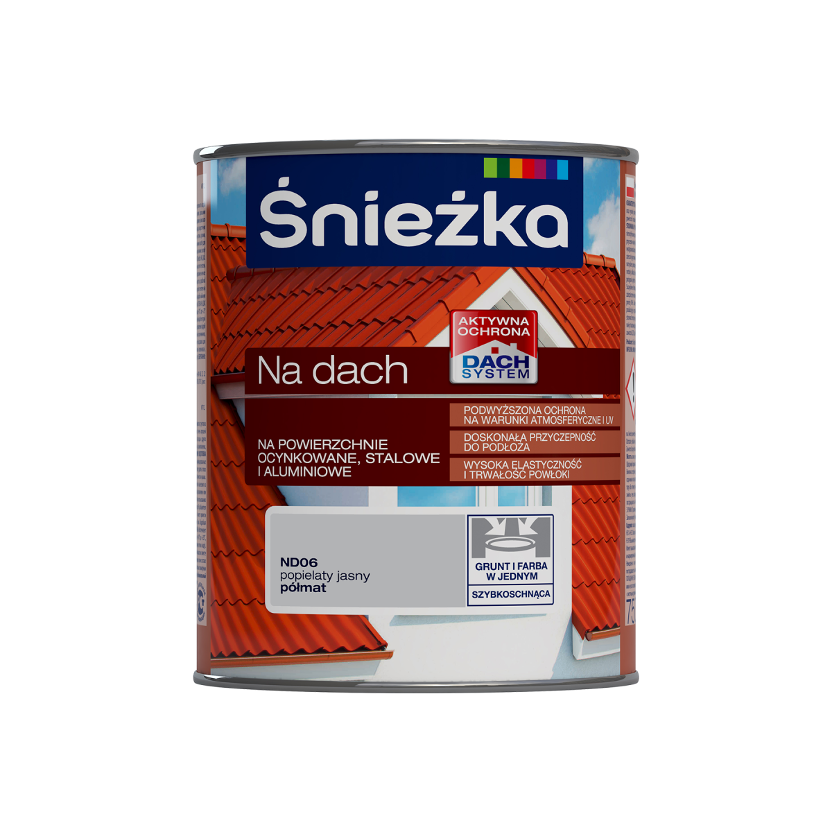ŚNIEŻKA RADACH brąz czekoladowy RAL8017 10L
